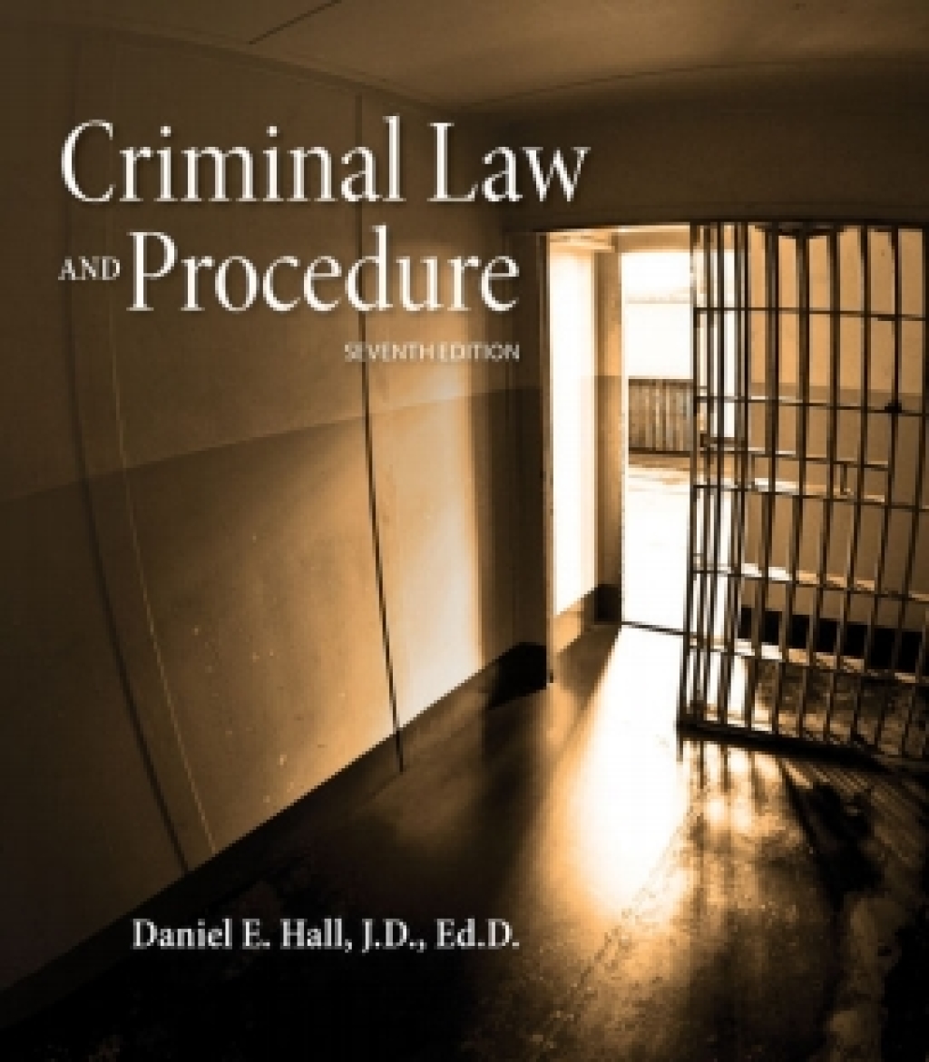 MindTap Paralegal for Hall's Criminal Law and Procedure, 7th Edition, [Instant Access], 1 term (6 months) 7th Edition â€“ PDF/EPUB Version Downloadable